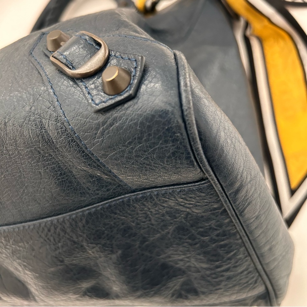 Balenciaga Classic Velo Blue Cross Body - Picture 3 of 12